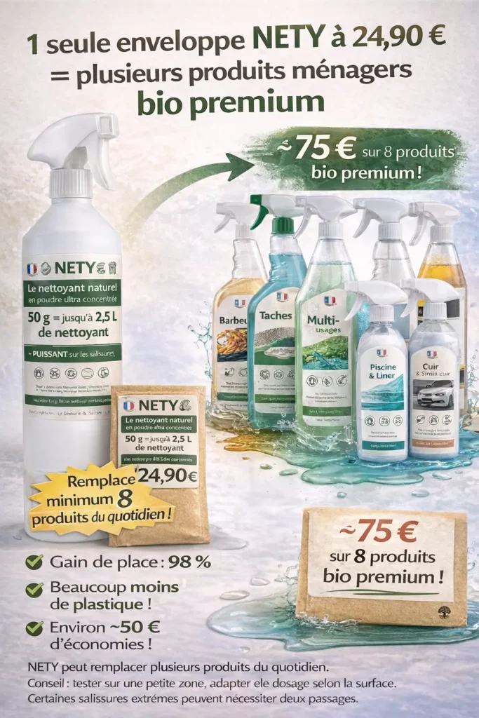 Comparatif coffret NETY 50 gr